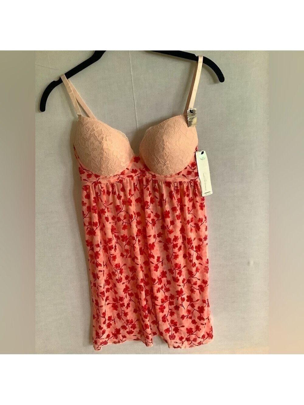 Marilyn Monroe Intimates 2 Piece Babydoll Chemise & G-String Size M New